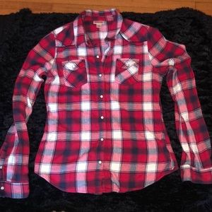 Red flannel. Used, great condition.